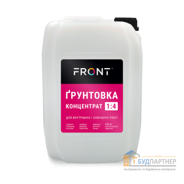 Грунтовка-концентрат глибокого проникнення Front 1:4 (10 л) - купити у Києві у Києві