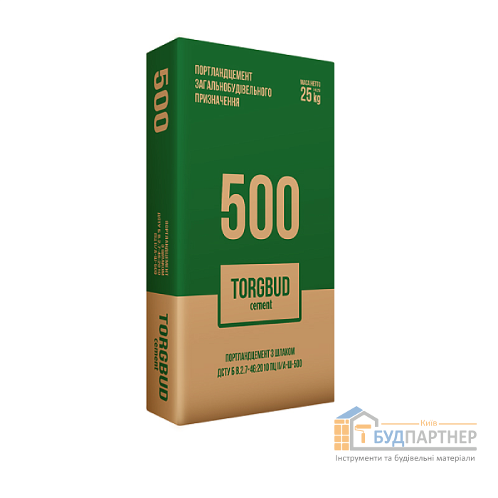 Цемент ПЦ 500 Д20 (25 кг) - купити у Києві у Києві