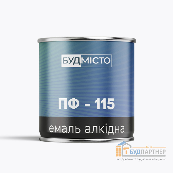 Емаль ПФ-115 Будмісто яскраво-блакитна (2,8 кг) - купити у Києві у Києві