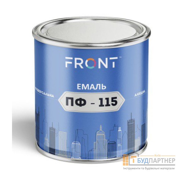 Емаль ПФ-115 Front світло-сіра (2,8 кг) - купити у Києві у Києві