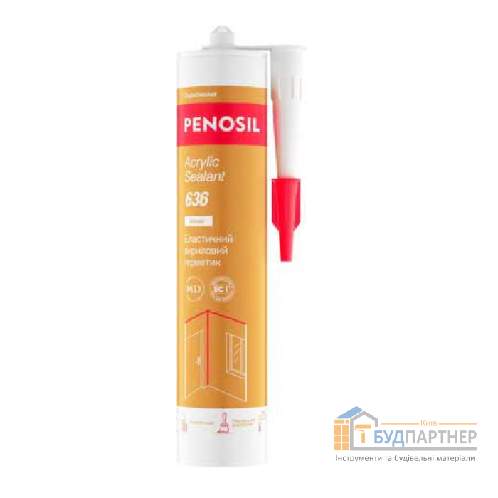 Герметик Penosil Acrylic Sealant 636 White (280 мл) - купити у Києві у Києві