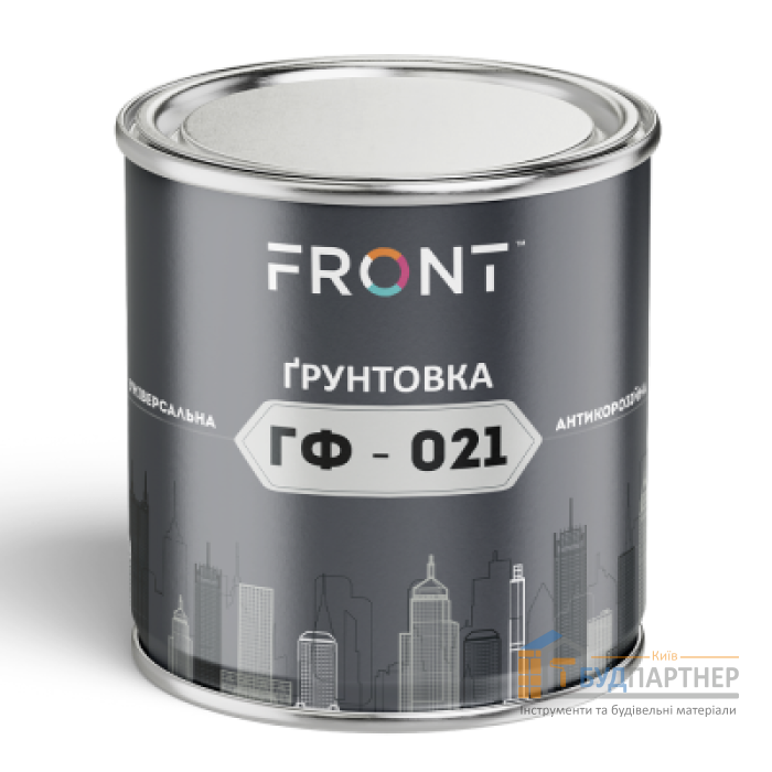 Грунт ГФ-021 Front світло-сірий (25 кг) - купити у Києві у Києві