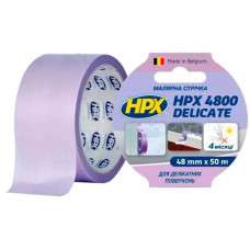 Стрічка малярська для делікатних поверхонь HPX4800 60C 48мм*50м (пурпуровий)