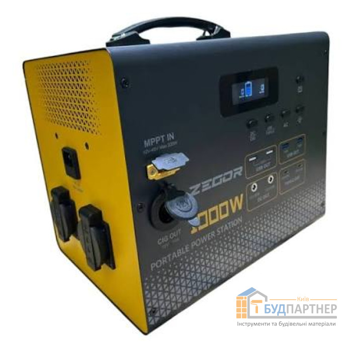 Портативная зарядная станция ZEGOR YC1100 (Мощность 1000 Вт) - купить в Киеве у Києві