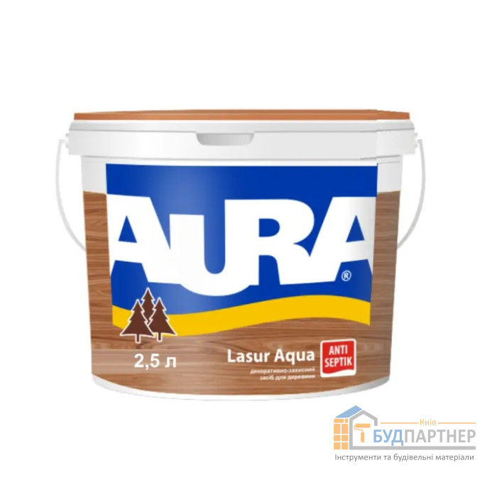 Засіб Aura Lasur Aqua безбарвна (2,5 л) - купити у Києві у Києві