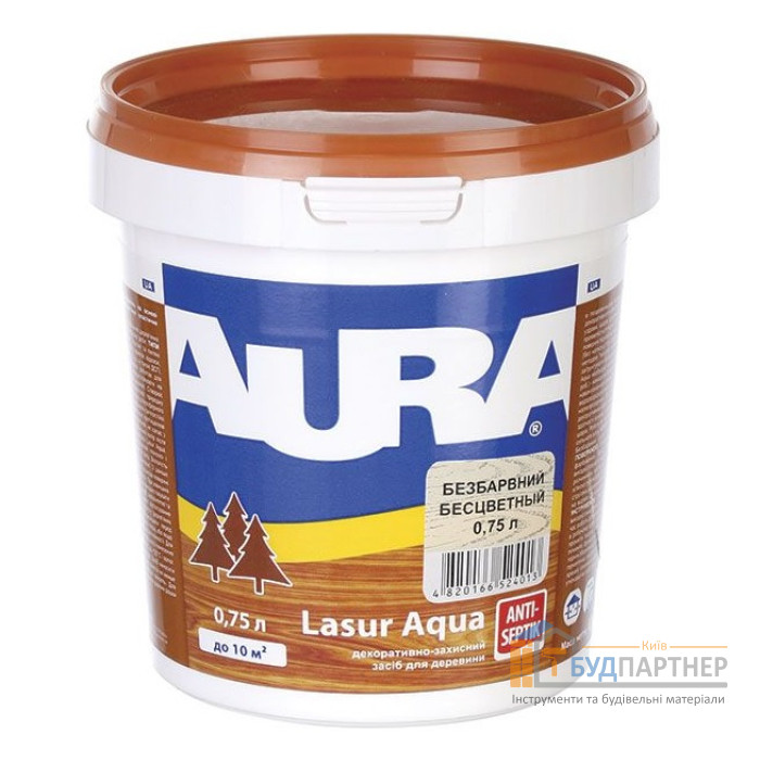 Засіб Aura Lasur Aqua безбарвна (0,75 л) - купити у Києві у Києві