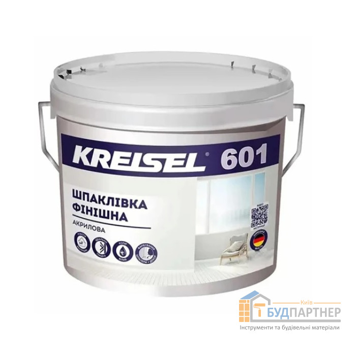 Шпаклівка акрилова фінішна Kreisel 601 (8 кг) - купити у Києві у Києві