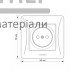Розетка одинарна Videx Binera (чорний графіт) - купити у Києві у Києві