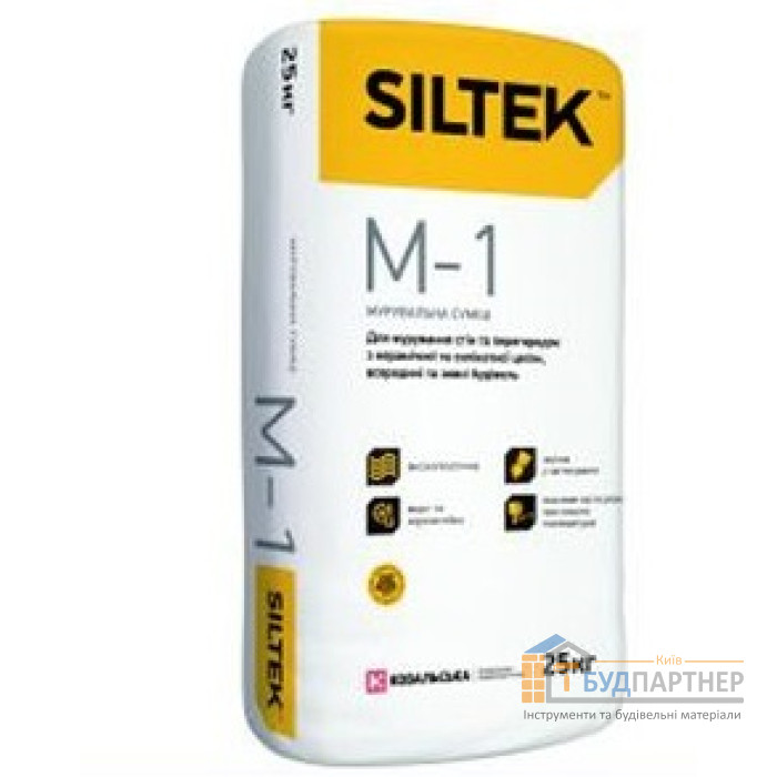 Суміш для кладки "Літо" Siltek M1-100 (25 кг) - купити у Києві у Києві