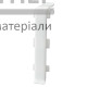 З'єднувач INDO Білий мат - купити у Києві у Києві