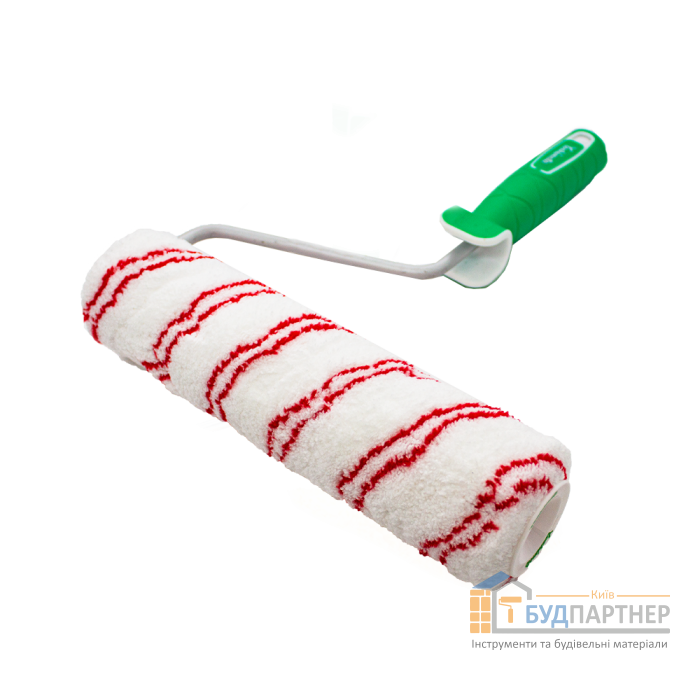 Валик малярський Yoshimoto Microfiber Euro з ручкою, ворс 12 мм (44/250 мм) - купити у Києві у Києві