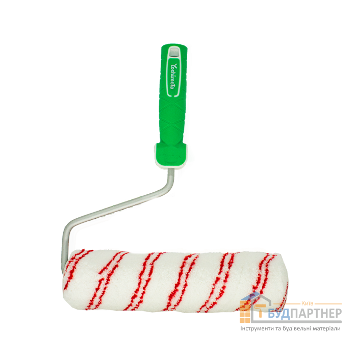 Валик малярський Yoshimoto Microfiber Euro з ручкою, ворс 12 мм (44/250 мм) - купити у Києві у Києві