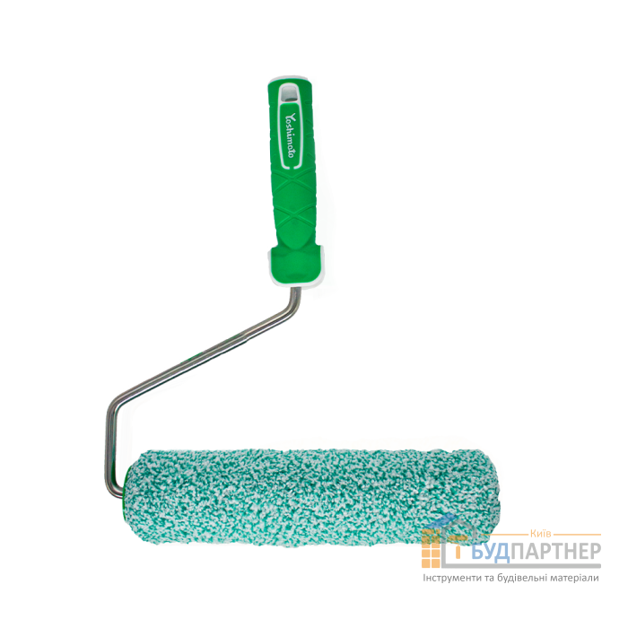 Малярний валик Yoshimoto Microfiber US з ручкою, ворс 12 мм (38/250 мм) - купити у Києві у Києві