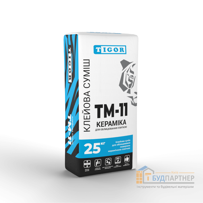 Клейова суміш TIGOR TM-11 Кераміка (25 кг) - купити у Києві у Києві