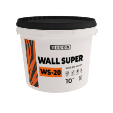 Клей для шпалер Tigor Wall super WS-20 (10 кг)