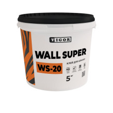 Клей для шпалер Tigor Wall super WS-20 (5 кг)