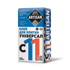 Клей для плитки Artisan С-11 універсальний