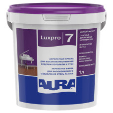 Фарба Aura Luxpro 7 TR акрилатна прозора (0,9 л)