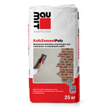 Штукатурка цементно-вапняна Baumit KalkZementPutz 25 кг 