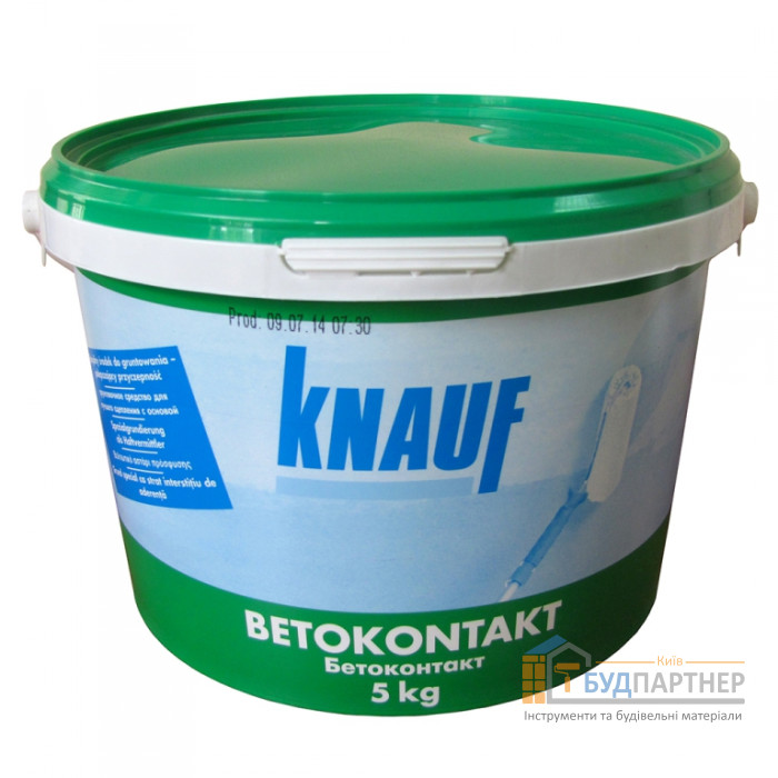 Грунтовка Knauf Betokontakt (Кнауф Бетоконтакт) 5 кг - купити у Києві у Києві