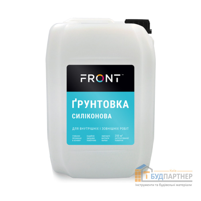 Грунтовка силіконова FRONT (10 л) - купити у Києві у Києві
