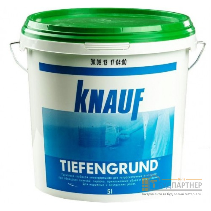 Грунтовка Knauf Tiefengrund (Кнауф Тіфенгрунд) (5 кг) Україна - купити у Києві у Києві