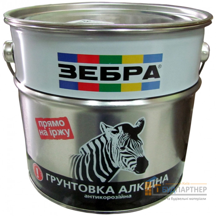 Грунт ПФ-010 Зебра (темно-серый) 2,8 кг - купить в Киеве у Києві