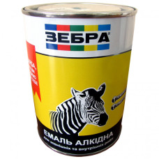 Емаль Зебра (16 світло-сіра) 0,9 кг