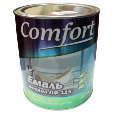 Емаль Comfort чорна (2,8 кг)