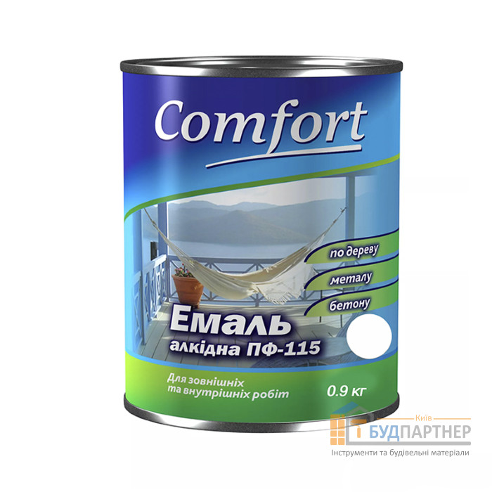 Емаль Comfort коричнева (0,9 кг) - купити у Києві у Києві