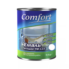 Емаль Comfort сіра (0,9 кг)