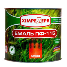 Емаль Хімрезерв ПФ-115 чорна (2,5 кг)