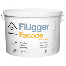 Універсальна фарба для фасаду Flugger Facade Universal (9,1 л)