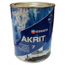 Фарба Eskaro Akrit 7 миюча шовково-матова для стін (0,95 л)