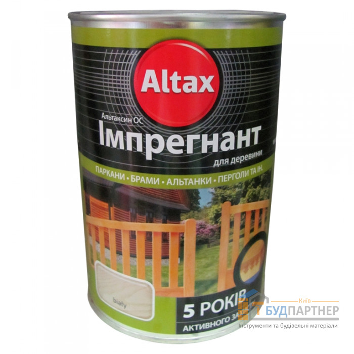 Фарба для дерева Altax Altaxin білий (1 л) - купити у Києві у Києві