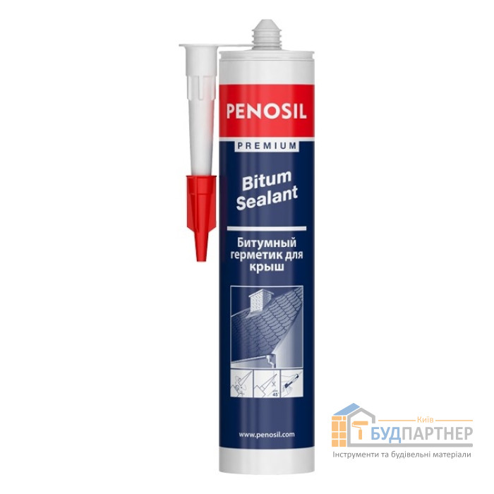 Бітумний для дахів Penosil Premium Bitum Sealant (310 мл) - купити у Києві у Києві