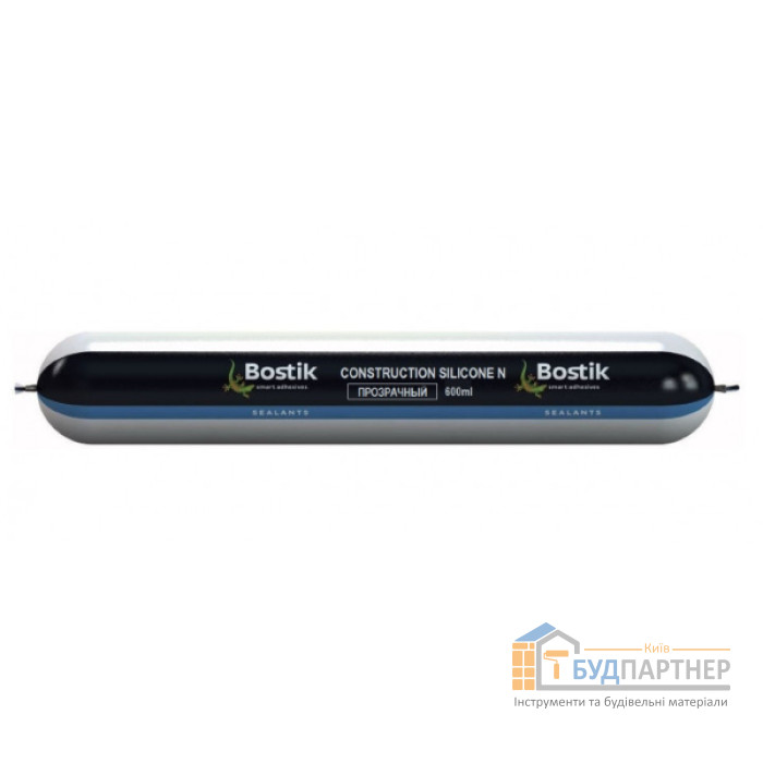 Силіконовий герметик Bostik Construction Silicone N прозорий (600 мл) - купити у Києві у Києві