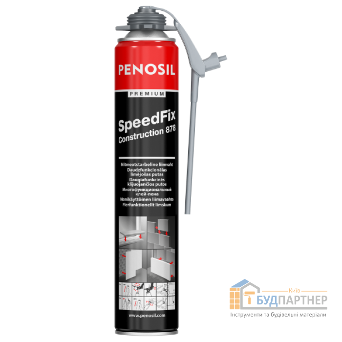 Клей піна Penosil Premium SpeedFix Construction 878 (750 ml) - купити у Києві у Києві