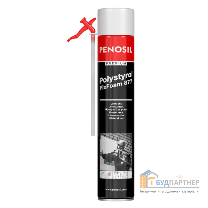 Клей-піна ручна Penosil Premium Polystyrol FixFoam (750 мл) - купити у Києві у Києві