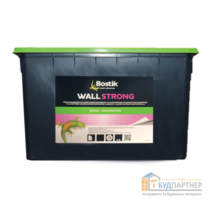 Клей для настінних покриттів Bostik Wall Strong 75 (15 л) - купити у Києві у Києві
