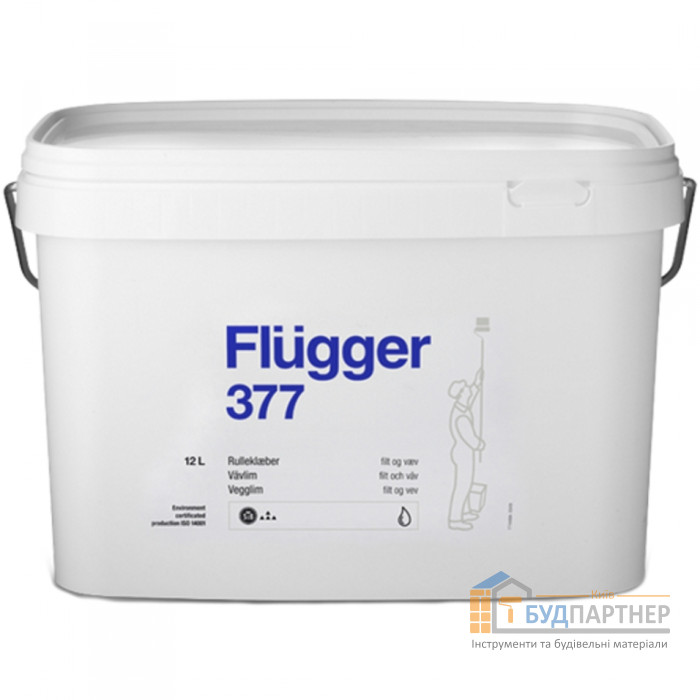 Клей для шпалер Flugger 377 Adhesive Roll-on (12 л) - купити у Києві у Києві