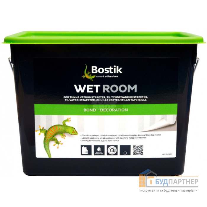Клей для склополотна Bostik Wall Standard 70 (15 л) - купити у Києві у Києві