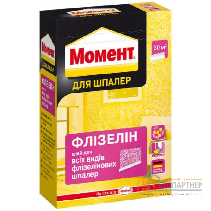 Клей для шпалер Момент Флізелін (250 г) - купити у Києві у Києві