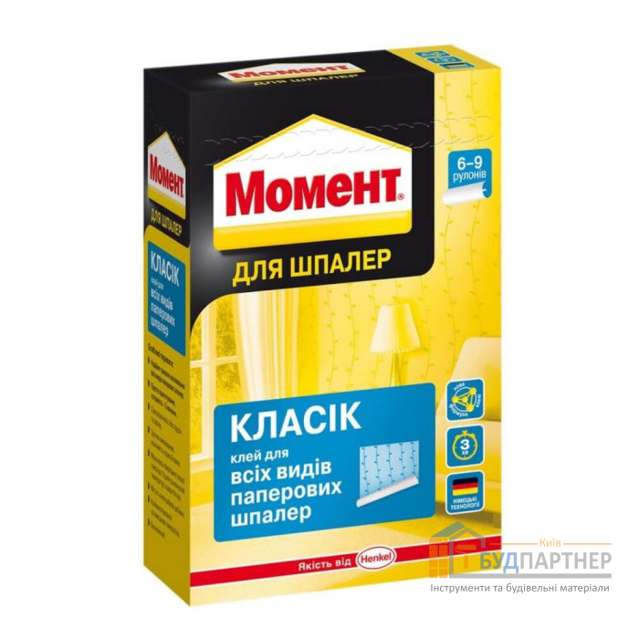 Клей для шпалер Момент Класік (190 г) - купити у Києві у Києві