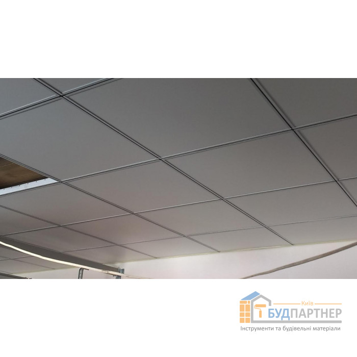 Плита гіпсова стельова Knauf Danotile 600 Ultra white (600x600 мм) 6,5 мм - купити у Києві у Києві