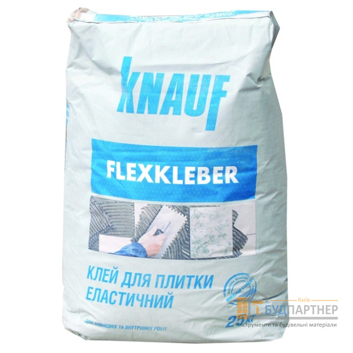 Еластичний клей для плитки Knauf Flexkleber (Кнауф Флекслебер) 25 кг - купити у Києві у Києві