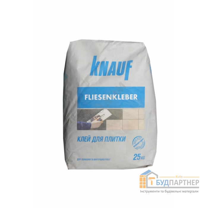 Клей для плитки Knauf Fliesenkleber (Кнауф Флізенклебер) 25 кг - купити у Києві у Києві