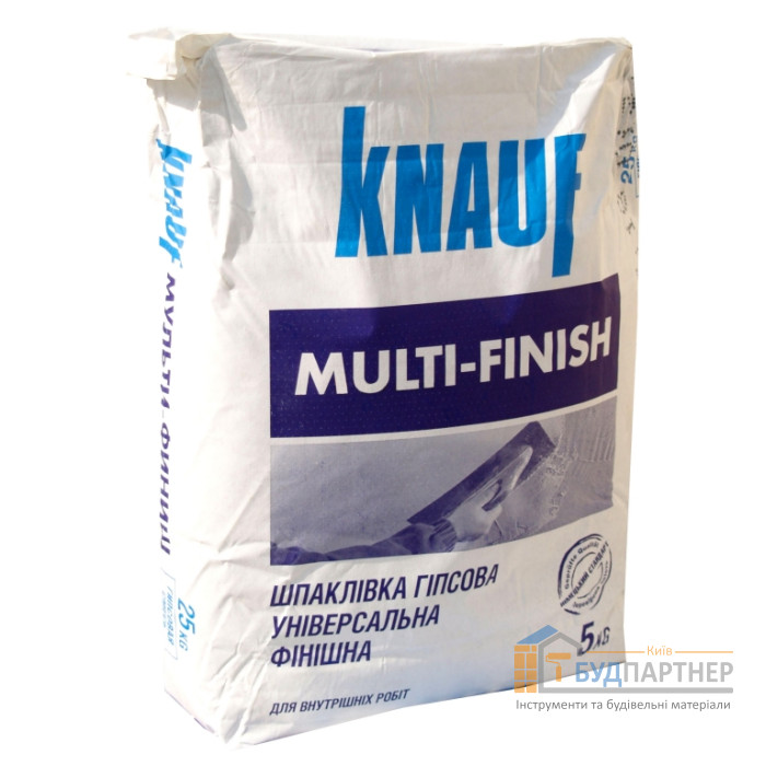 Шпаклівка Knauf Multi-finish (Мультіфініш) 5 кг - купити у Києві у Києві