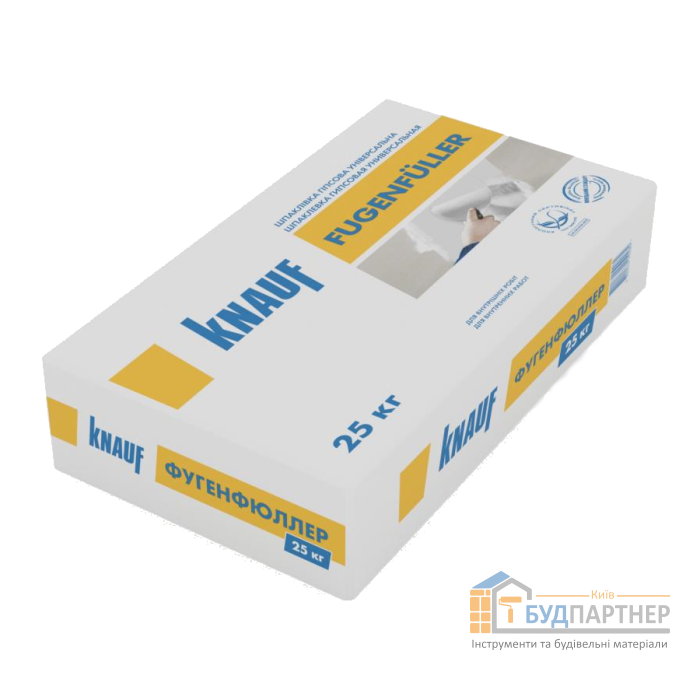 Шпаклівка Knauf Fugenfuller (Фугенфюллер) 25 кг - купити у Києві у Києві