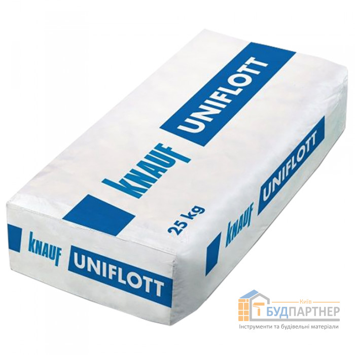 Шпаклівка Knauf Uniflott (Уніфлотт) 25 кг - купити у Києві у Києві